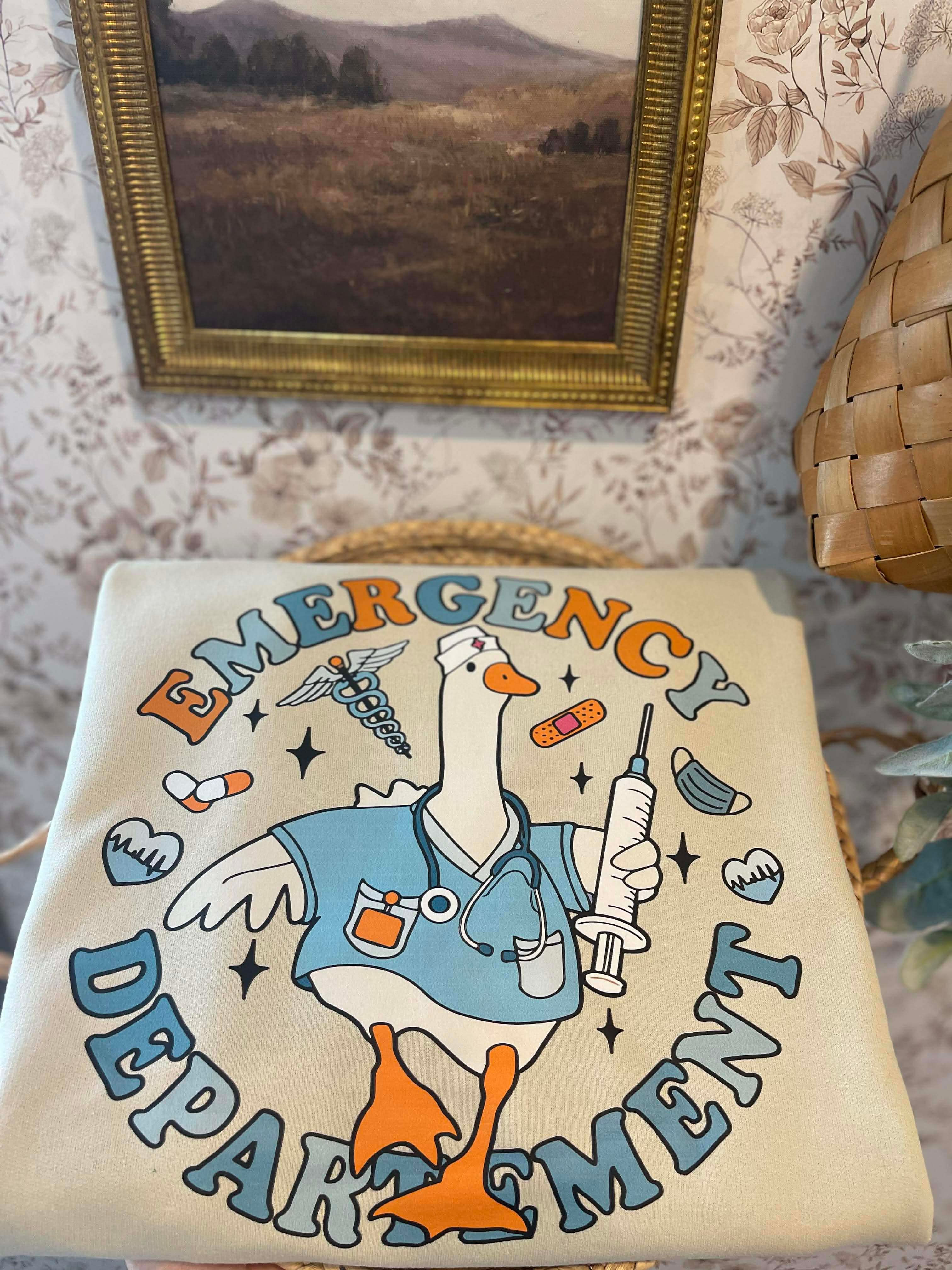 Emergency Department Goose Plus Tee