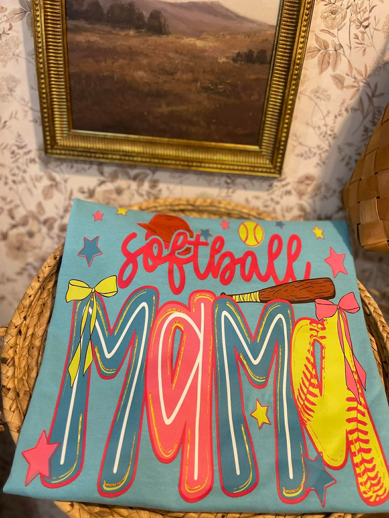 Softball Mama Plus t-shirt