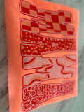 Orange MAMA T-shirt Plus size