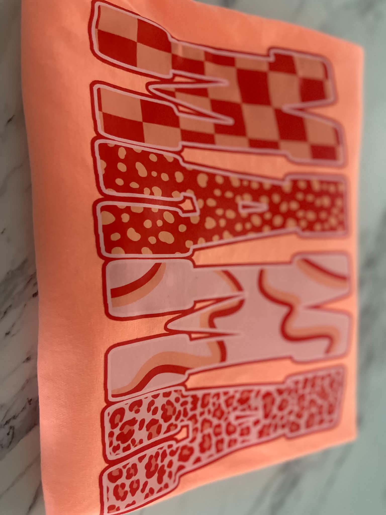 Orange MAMA T-shirt