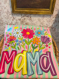 Bright MAMA Floral T-Shirt plus size