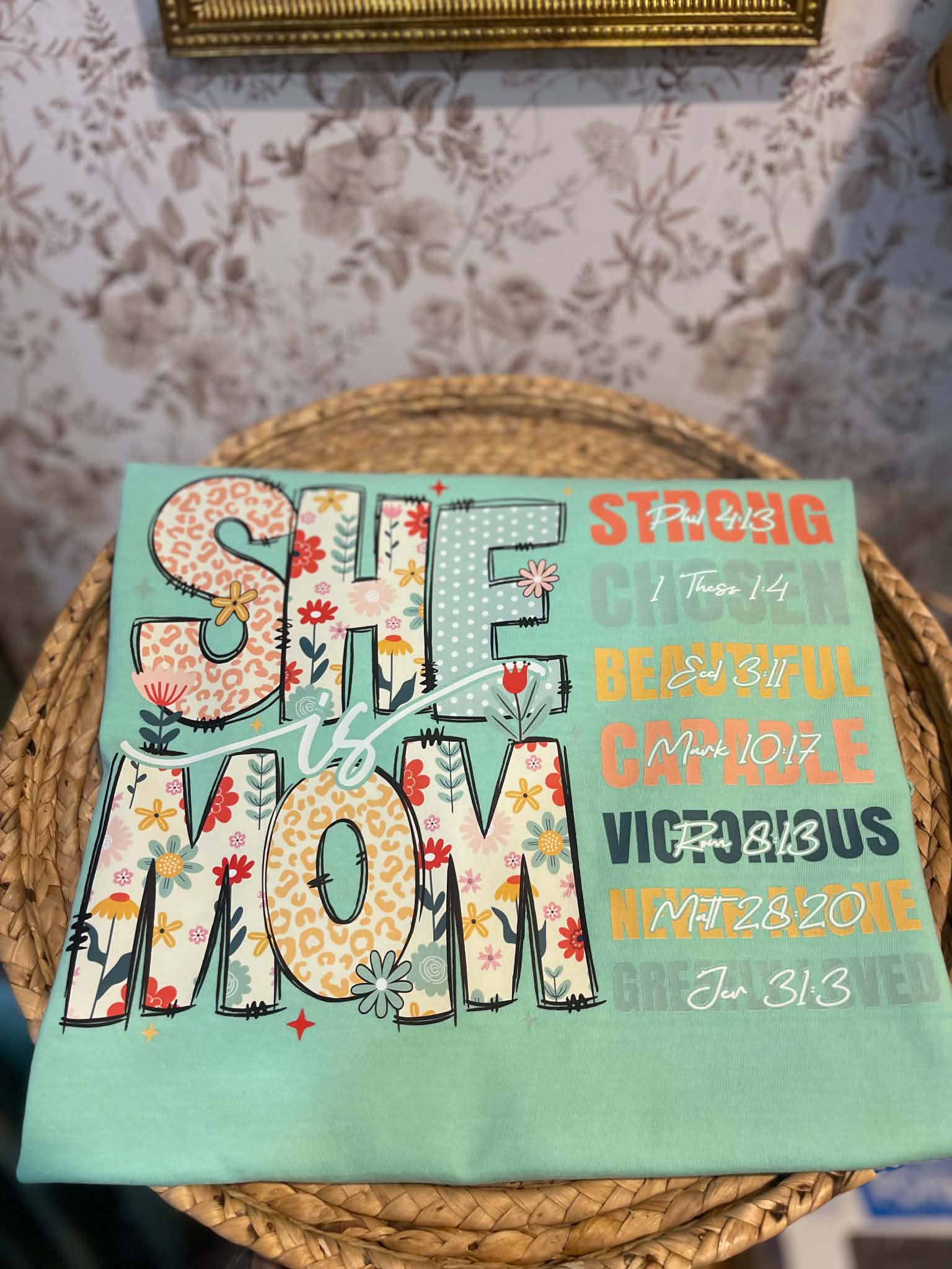 She Is Mom T-shirt